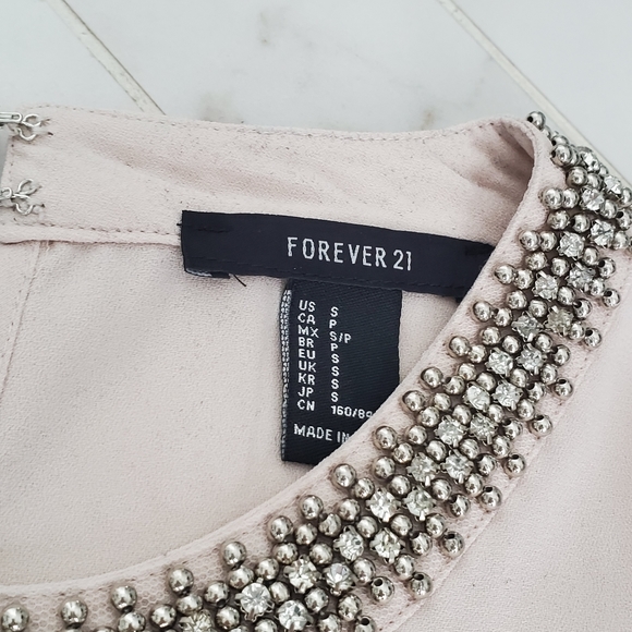 FOREVER 21 Beaded Blouse - Picture 3 of 4